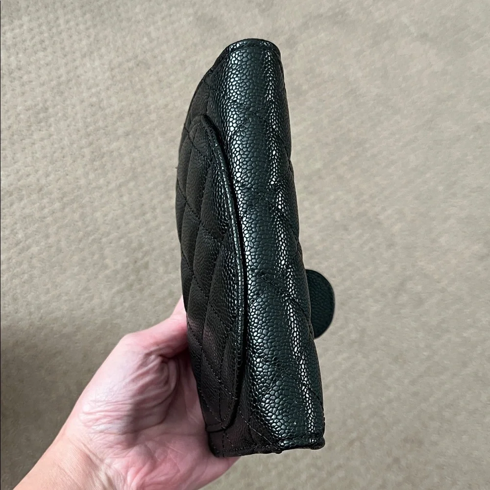 Black Quilted Wallet - Picture 6 of 6